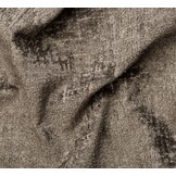 ACTIE Loungebank Santos - Chenille Taupe | 3 Zits - Rechtse uitvoering
