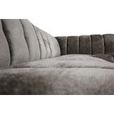 ACTIEDEAL L-Hoekbank Sara | Stof Antraciet