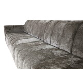 ACTIEDEAL L-Hoekbank Sara | Stof Antraciet