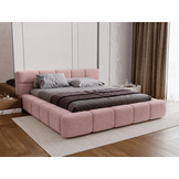 RETOURDEAL Opbergbed 160 x 200 - Roze | Coco (Niet in originele verpakking + kleine stofbeschadigingen)