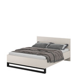 Houten Bed Halmstad - Beige - Bedframe