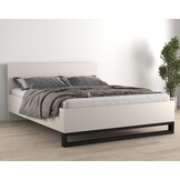 Houten Bed Halmstad - Beige - Bedframe