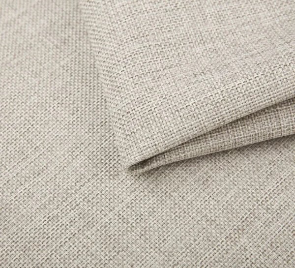 RETOURDEAL Boxspring 140 x 210 - stof Beige | Hoofdbord Glad + Kleurverschil in Beige (Niet in originele verpakking + Kans op stofschade)