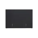 RETOURDEAL Opbergboxspring met Lade 160 x 200 - Antraciet | Hoofdbord Basic + GRATIS topmatras (Niet in originele verpakking + Stofschade aanwezig)