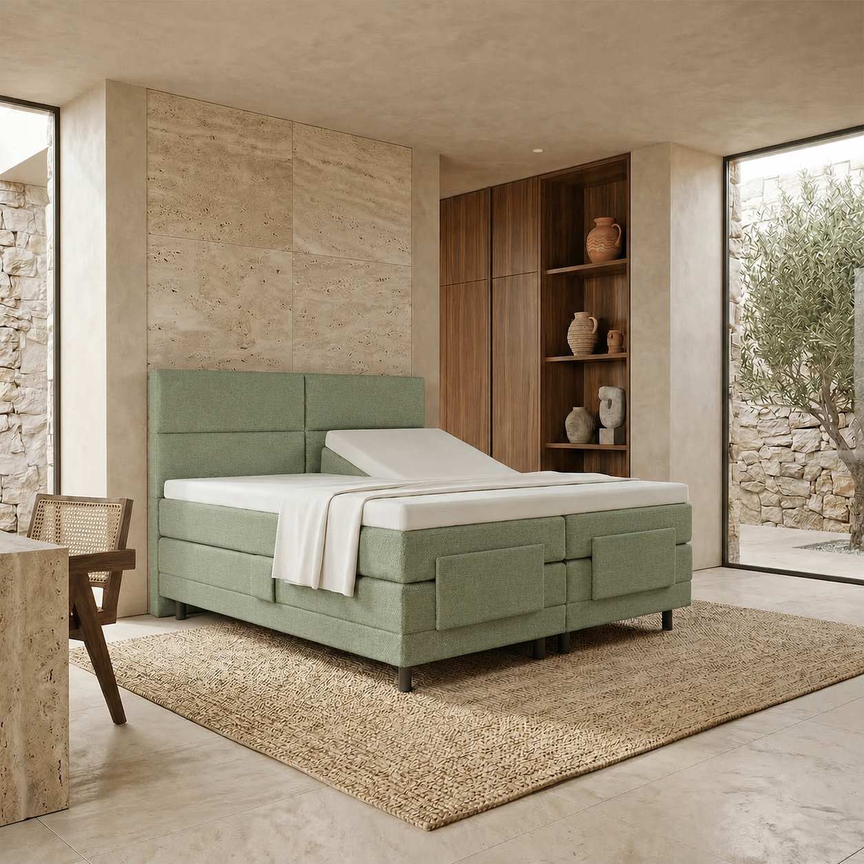 Elektrische Boxspring Delux - Stel zelf samen