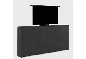 ACTIEDEAL Voetbord met TV-lift - 140 | Stof Antraciet