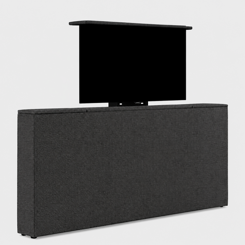 ACTIEDEAL Voetbord met TV-lift - 140 | Stof Antraciet