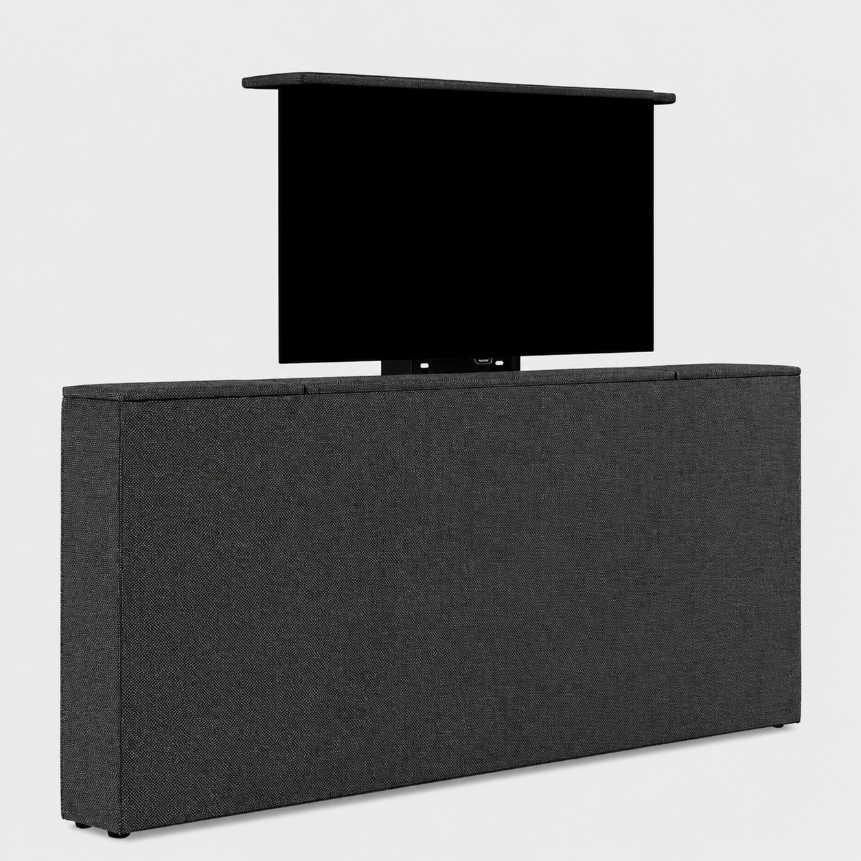 ACTIEDEAL Voetbord met TV-lift - 140 | Stof Antraciet
