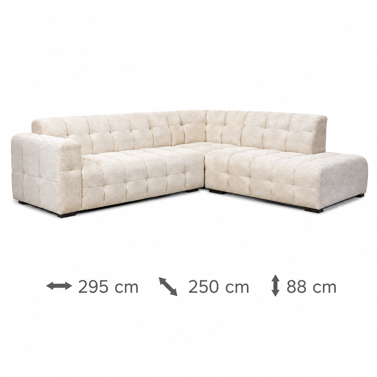 ACTIEDEAL L-Hoekbank Sara | Velvet Bruin