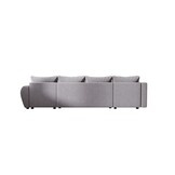ACTIEDEAL Slaapbank met opbergruimte Max | Beige | U-bank XL Rechts