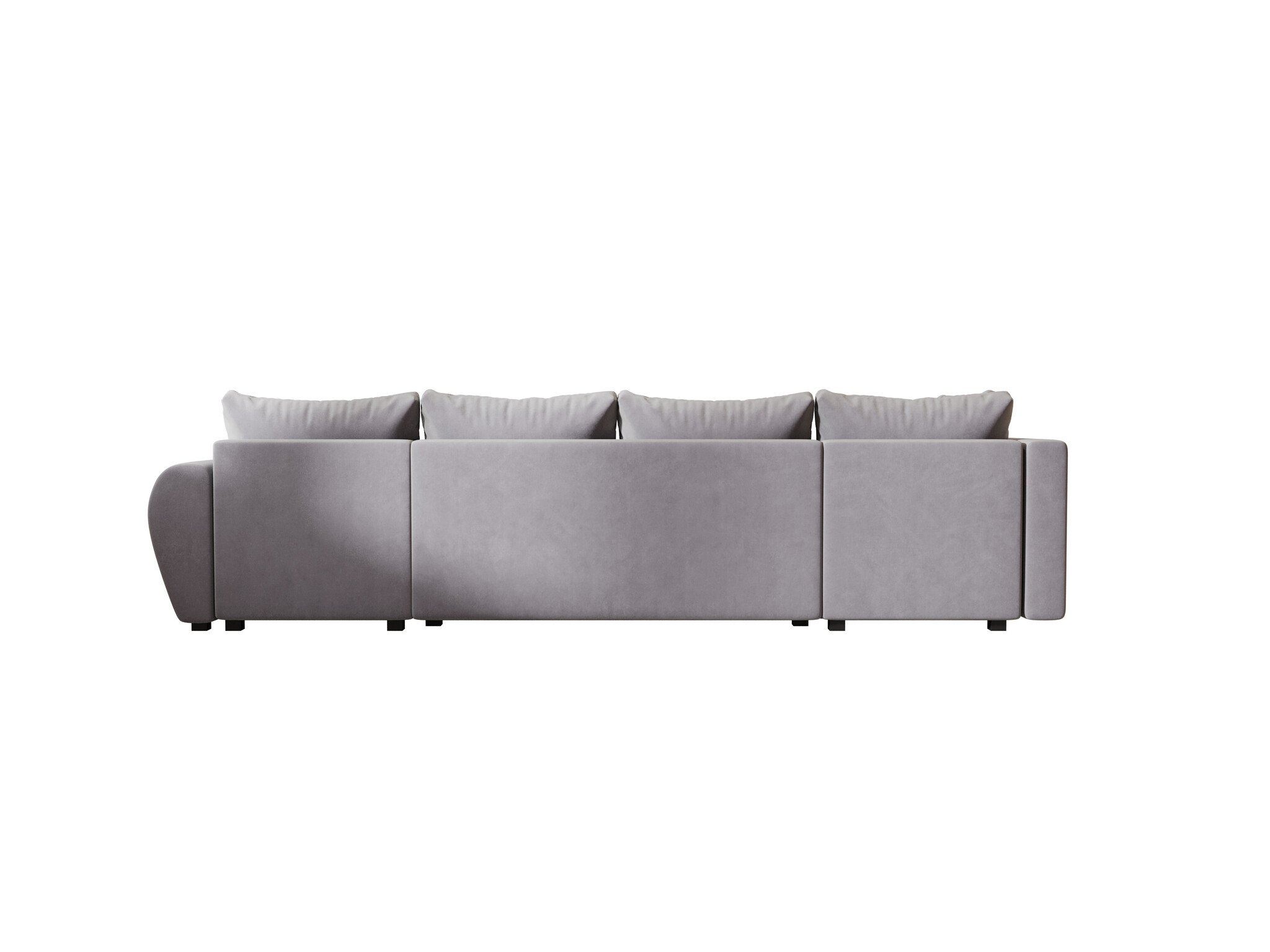 ACTIEDEAL Slaapbank met opbergruimte Max | Beige | U-bank XL Rechts