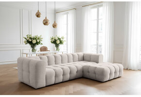 ACTIEDEAL Hoekbank Belfast | Naturel/Beige | L-hoekbank Rechts