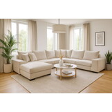 ACTIEDEAL U-bank Georgia | Velvet Beige | Rechts
