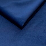 SHOWROOMMODEL Fauteuil Velvet Blauw - Comfortabele Zitstoel - Milaan (Stevig opnieuw verpakking / Kans op Gebruikssporen)