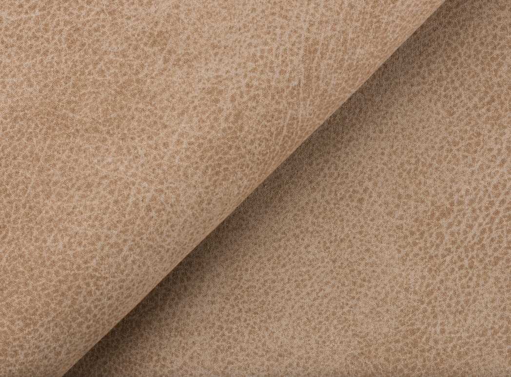 SHOWROOMMODEL Zitbank 2-zits Suede-look Beige - Moderne Zitbank - Athene (Stevig opnieuw verpakking / Kans op Gebruikssporen)