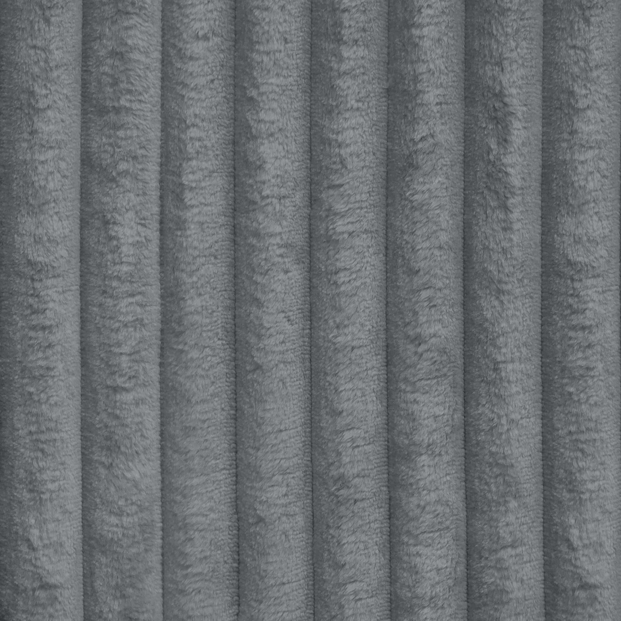 SHOWROOMMODEL Hoekbank Ribstof Antraciet - Comfortabele Hoekbank - Helsinki (Stevig opnieuw verpakking / Kans op Gebruikssporen)