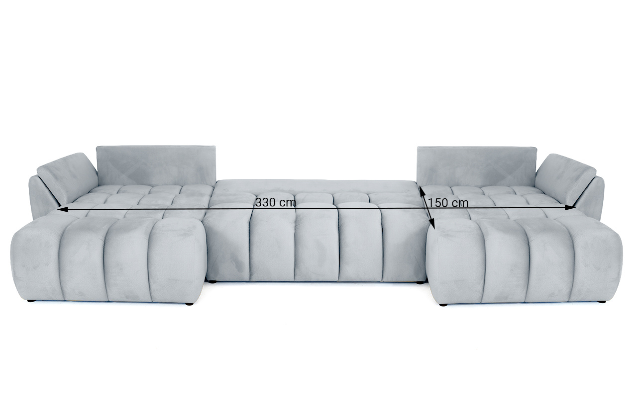 Slaapbank met Opbergruimte Ottowa | Ruime U-Hoekbank