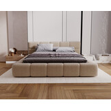 ACTIE Opbergbed 180 x 200 - Skaileer Antraciet | Coco - Zonder Matras + Hout incl. mechanische veren