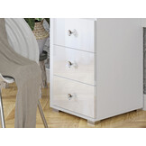 ACTIEDEAL Kaptafel Diana - Wit incl. Verlichting