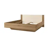 ACTIEDEAL Houten Bed 160 x 200 - Wotan Eiken | Verdal (zonder lattenbodem)