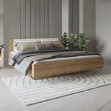 ACTIEDEAL Houten Bed 160 x 200 - Wotan Eiken | Verdal (zonder lattenbodem)