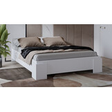 ACTIEDEAL Houten Bed 160 x 200 - Wit | Nîmes (zonder lattenbodem)
