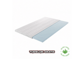 Topmatras Koudschuim - GRATIS Aloë vera tijk - 6 en 8 cm