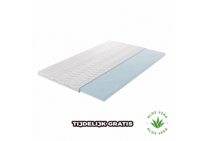 Topmatras Koudschuim - GRATIS Aloë vera tijk - 6 en 8 cm