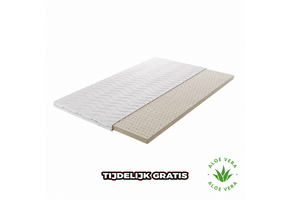 Topmatras Latex - GRATIS Aloë vera tijk - 5 en 7 cm