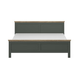 ACTIE Houten bed 180 x 200 Evoke - Groen | Incl. lattenbodem - Zonder Matras