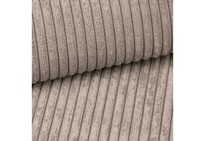 Ribstof Beige - poso 2