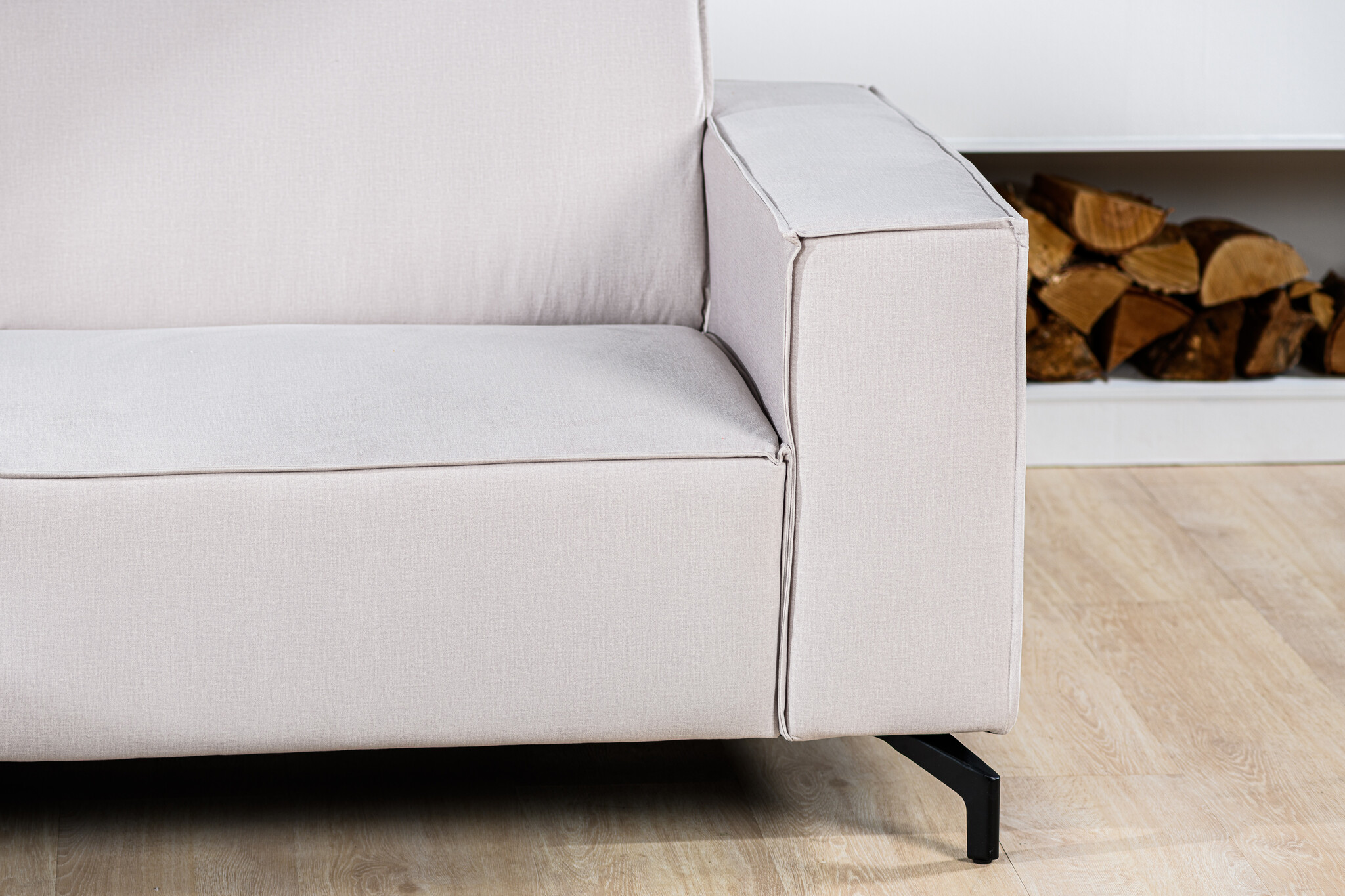 Hoekbank Mara Delux met luxe stoffen en kleuren naar keuze!