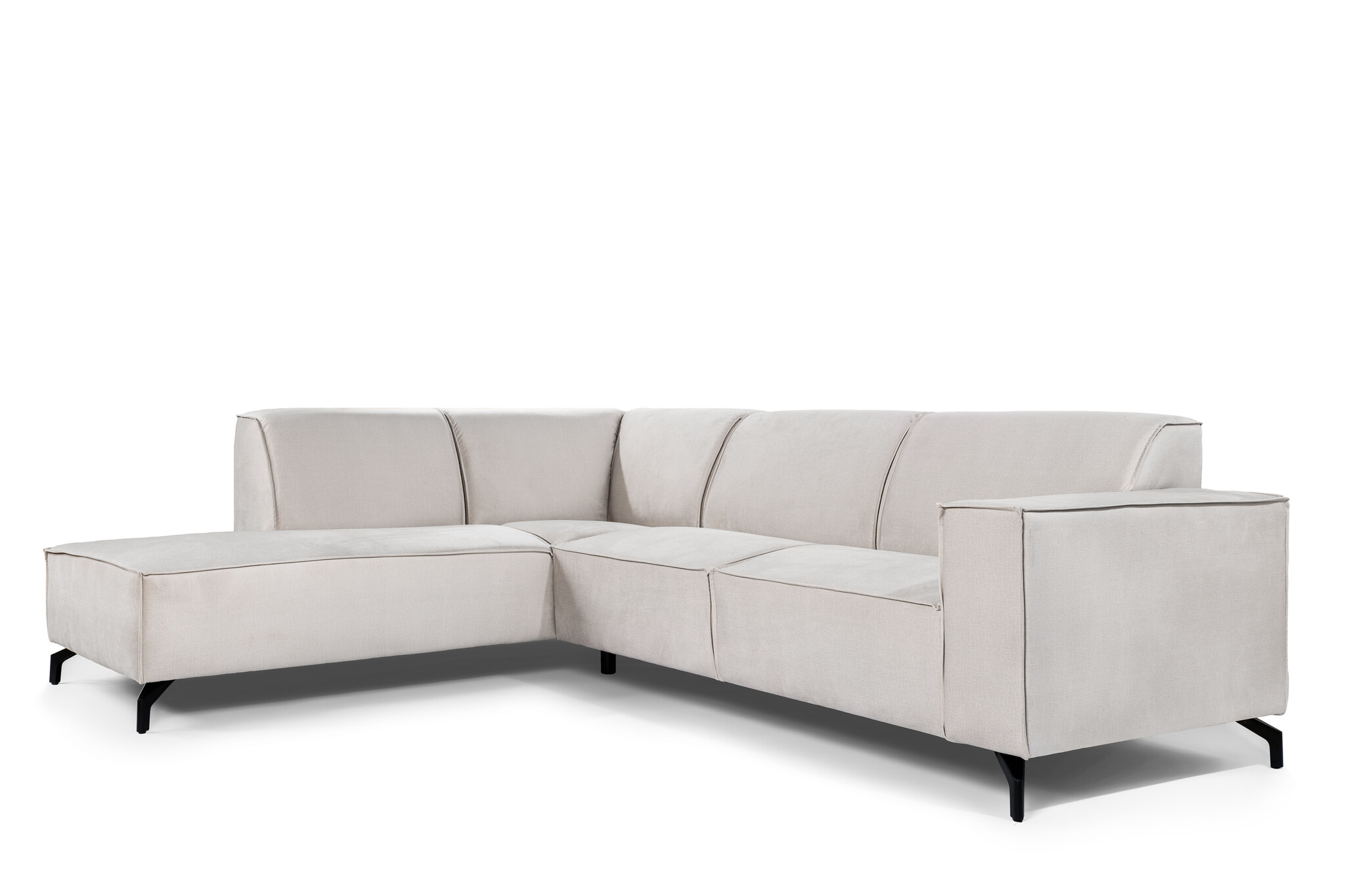Hoekbank Mara Delux met luxe stoffen en kleuren naar keuze!