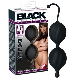 Black Velvets CRYSTAL HOOK VAGINA BALLETJES ZWART