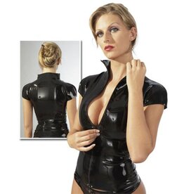 The Latex Collection LATEX SHIRT MET RITS