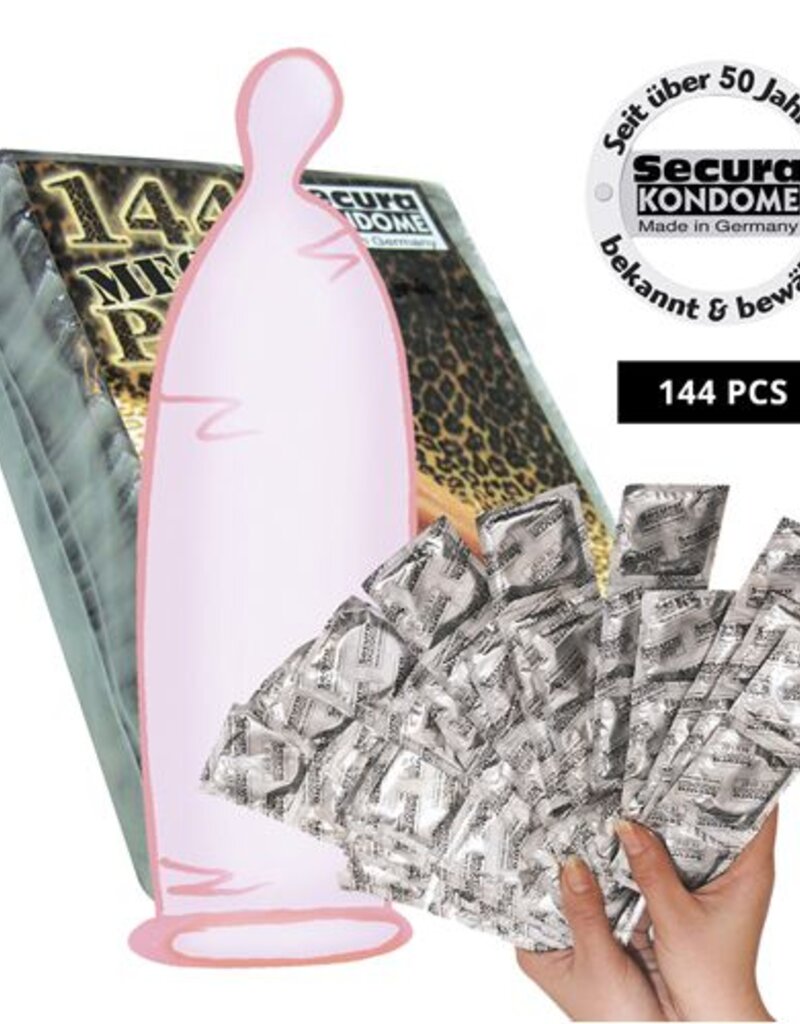 Secura Kondome TRANSPARENT 144 STUKS