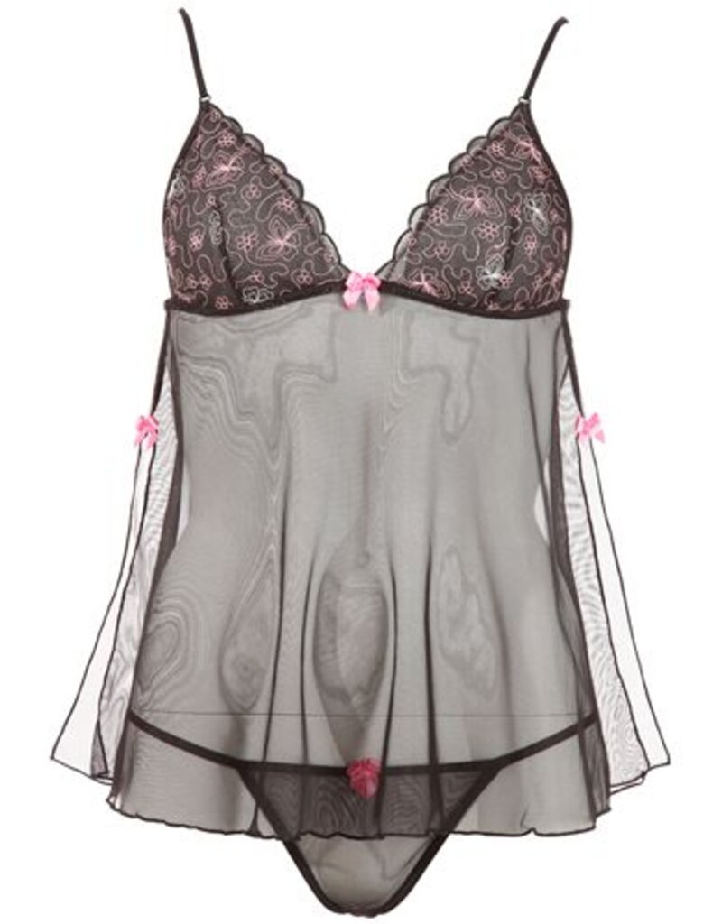Cottelli Collection BABYDOLL BUTTERFLY
