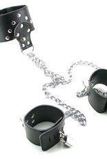 Fetish Fantasy Series Leather Collar and Cuffs