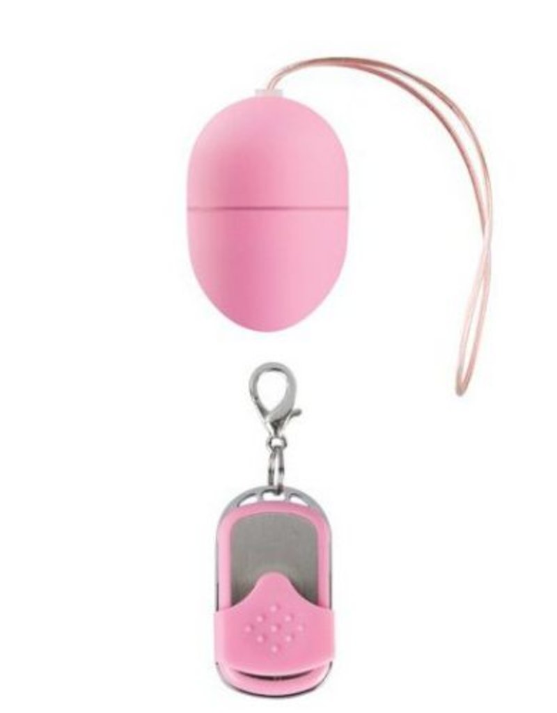 Shots Toys 10 SPEED REMOTE VIBRATING EGG PINK