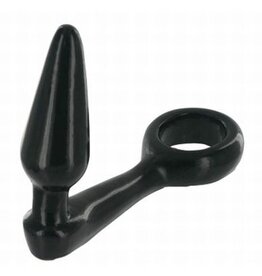 Master Series CLASSIC BUTT PLUG MET COCK RING