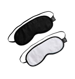 Fifty Shades of Grey NO PEEKING SOFT BLINDFOLD TWIN PACK