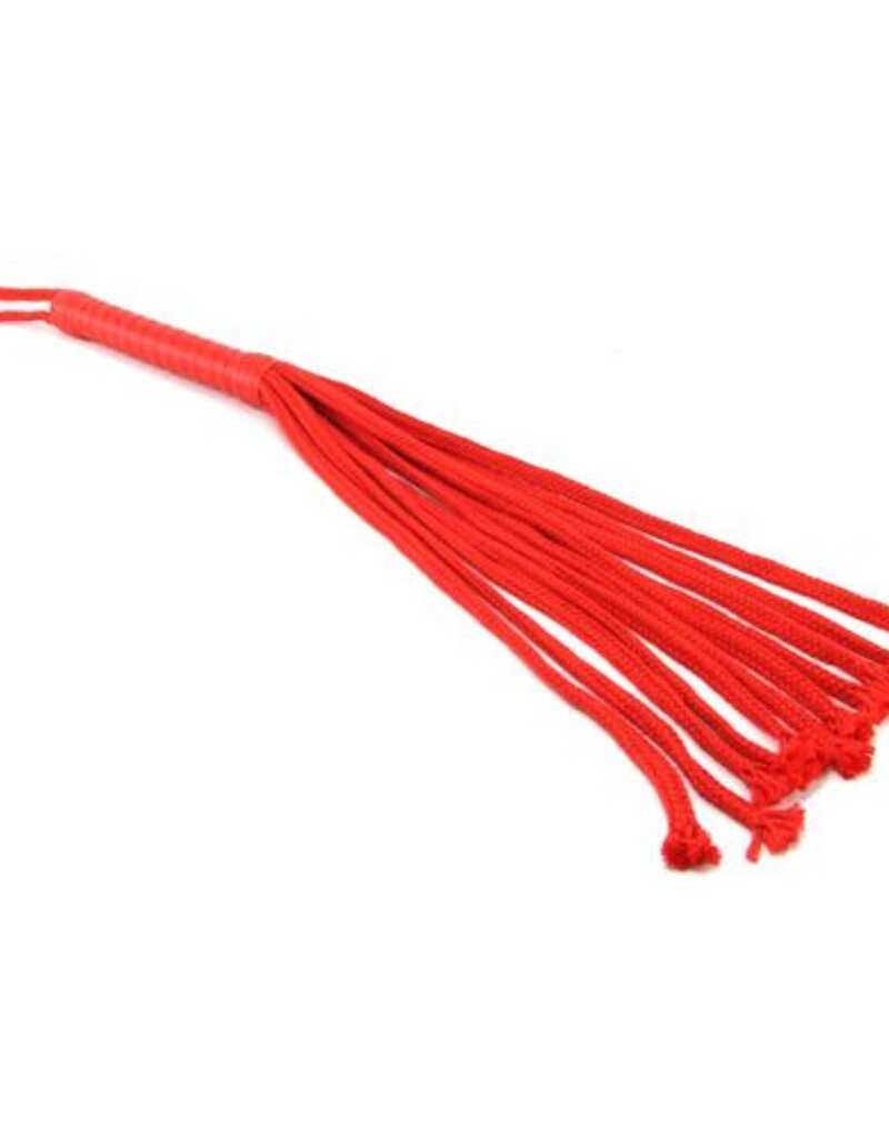 Sex and Mischief RED ROPE FLOGGER