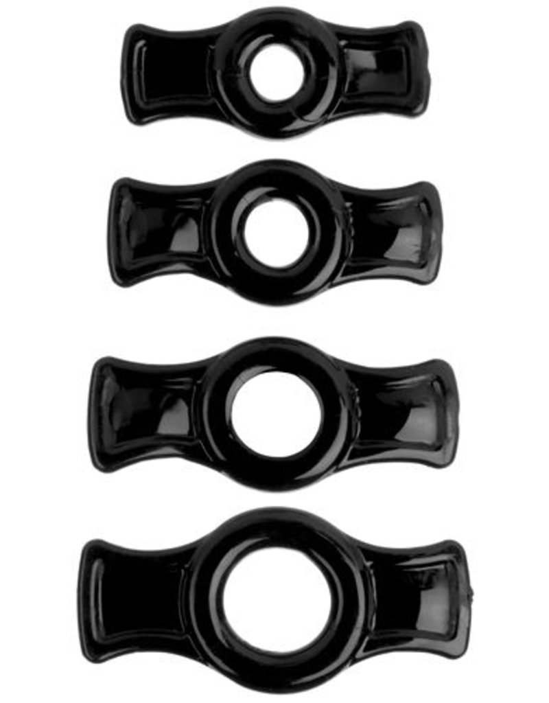 Titanmen TITANMEN PENIS RING SET BLACK