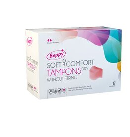 Asha International BEPPY DRY TAMPONS 8 STUKS