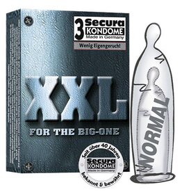 Secura Kondome XXL 3 STUKS