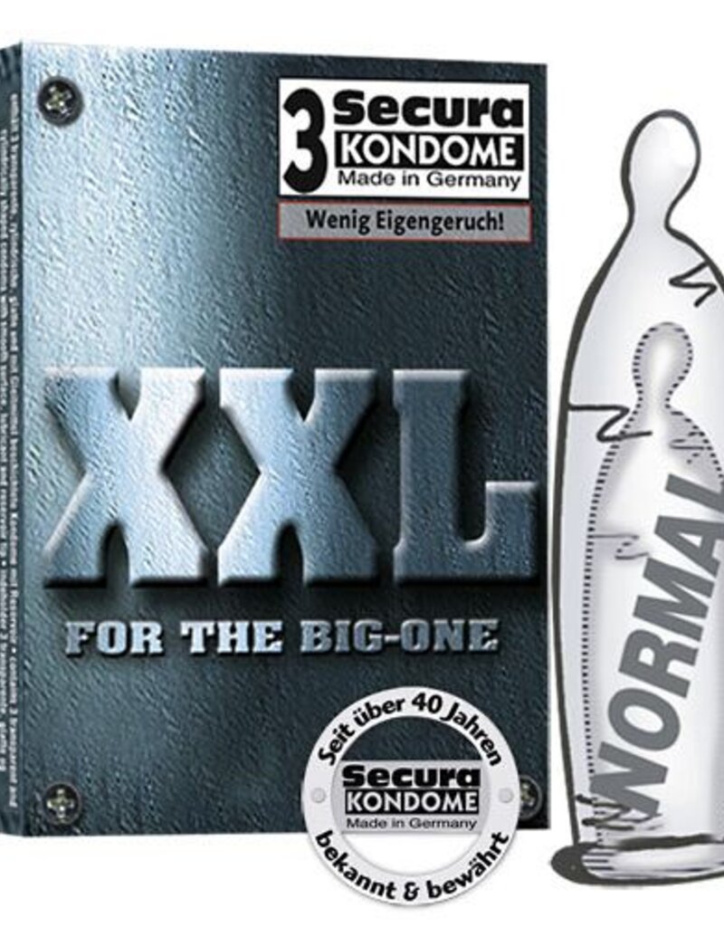 Secura Kondome XXL 3 STUKS