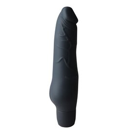 Shots Toys Zwarte Siliconen Vibrator Penis