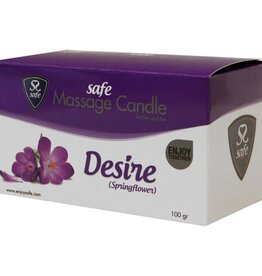 Safe SAFE MASSAGE CANDLE DESIRE