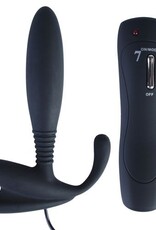 Erotic Collection Zwarte anaal vibrator met zeven snelheden