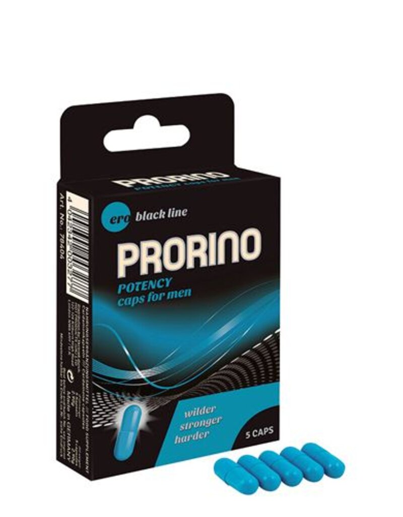 Ero by Hot POTENTIE CAPSULES VOOR MANNEN 5 STUKS